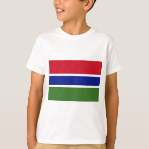Flagge Gambias T-Shirt