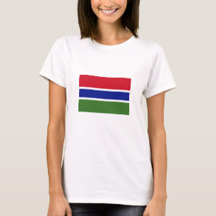 Flagge Gambias T-Shirt