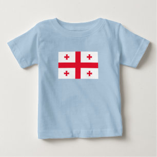 Flagge Georgias Baby T-shirt