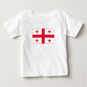 Flagge Georgias Baby T-shirt