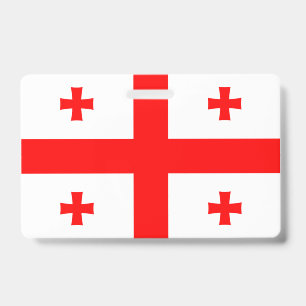 Flagge Georgiens Ausweis