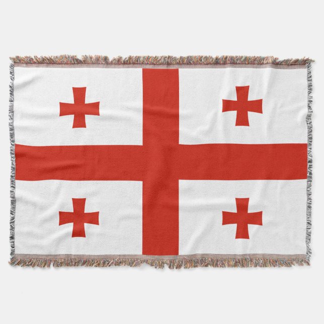 Flagge Georgiens Decke (Vorderseite)