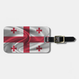 Flagge Georgiens Gepäckanhänger