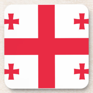 Flagge Georgiens Untersetzer