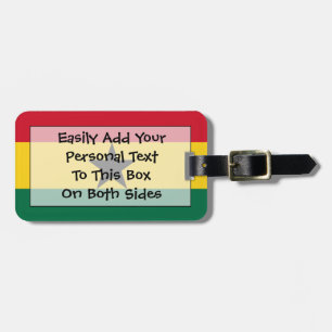 Flagge Ghanas Easy ID Personal Gepäckanhänger