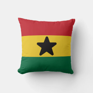 Flagge Ghanas Kissen