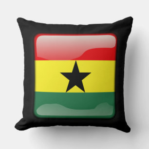 Flagge Ghanas Kissen