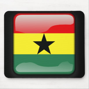 Flagge Ghanas Mousepad