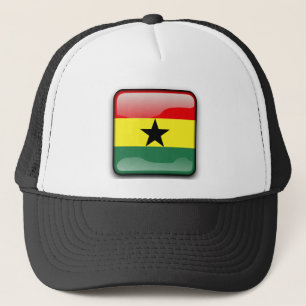 Flagge Ghanas Truckerkappe