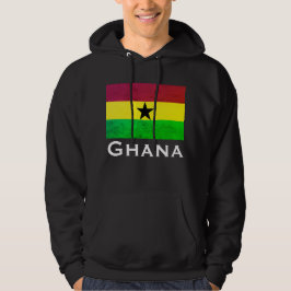 Flagge Ghanas (Westafrika) Hoodie