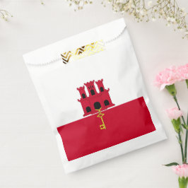 Flagge Gibraltars Geschenktütchen