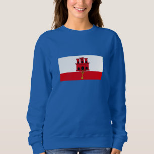 Flagge Gibraltars Sweatshirt