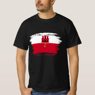 Flagge Gibraltars T-Shirt
