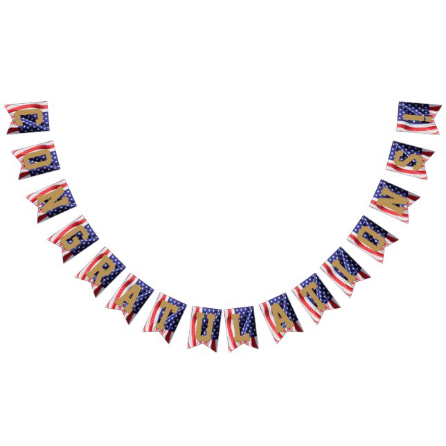 Flagge-Glückwunsch-Militär-Ruhestand Wimpelkette (Alle)