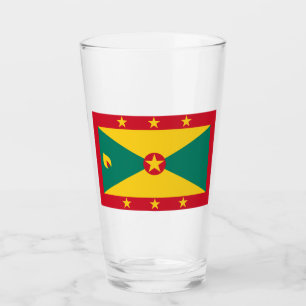Flagge Grenadas Glas