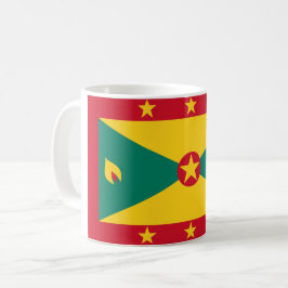 Flagge Grenadas Kaffeetasse