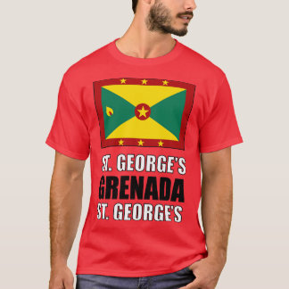 Flagge Grenadas T-Shirt