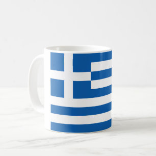 Flagge Griechenland Souvenir Kaffeetasse