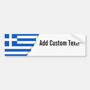 Flagge Griechenlands Autoaufkleber