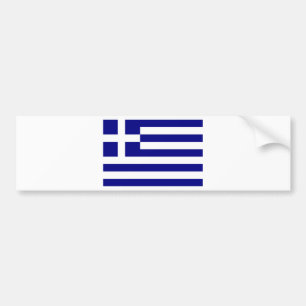 Flagge Griechenlands Autoaufkleber