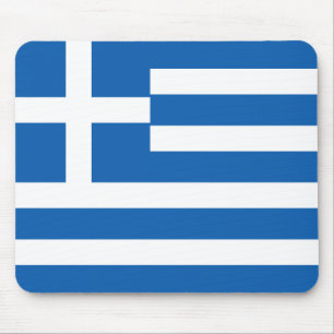 Flagge Griechenlands Griechische Flagge Mousepad