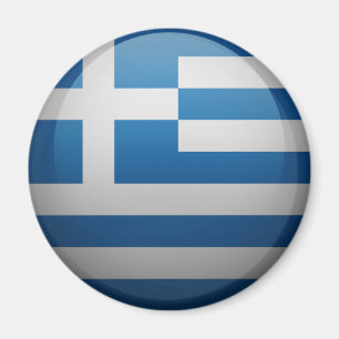 Flagge Griechenlands Magnet