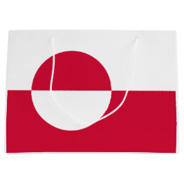 Flagge Grönlands Große Geschenktüte