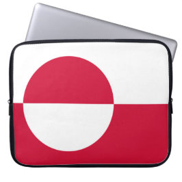 Flagge Grönlands Laptopschutzhülle