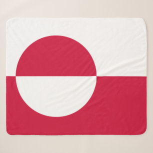 Flagge Grönlands Sherpadecke