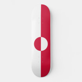 Flagge Grönlands Skateboard