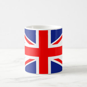 Flagge Großbritanniens Kaffeetasse