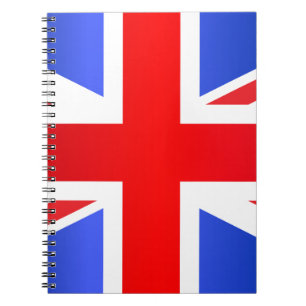 Flagge Großbritanniens Notizblock
