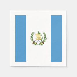 Flagge: Guatemala Serviette