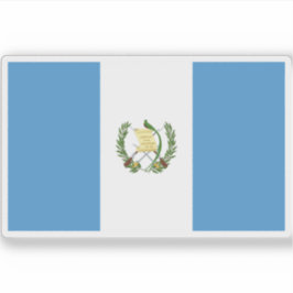 Flagge Guatemalas Aufkleber