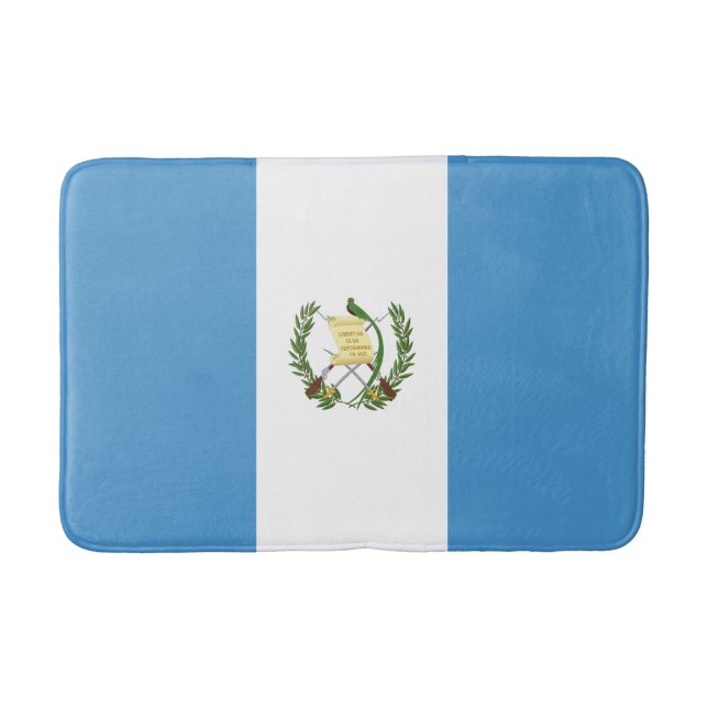 Flagge Guatemalas Badematte (Vorderseite)