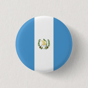 Flagge Guatemalas Button