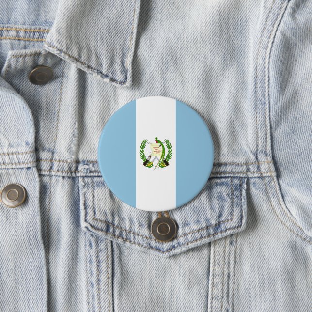 Flagge Guatemalas Button (Beispiel)