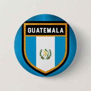 Flagge Guatemalas Button