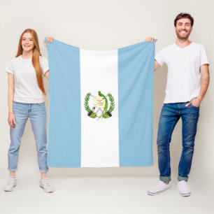 Flagge Guatemalas Fleecedecke