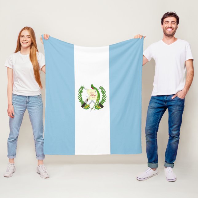 Flagge Guatemalas Fleecedecke (Beispiel)