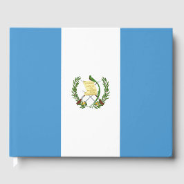 Flagge Guatemalas Gästebuch