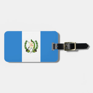 Flagge Guatemalas Gepäckanhänger