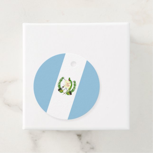 Flagge Guatemalas Geschenkanhänger (Beispiel)