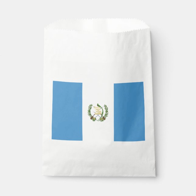 Flagge Guatemalas Geschenktütchen (Vorderseite)