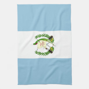 Flagge Guatemalas Geschirrtuch