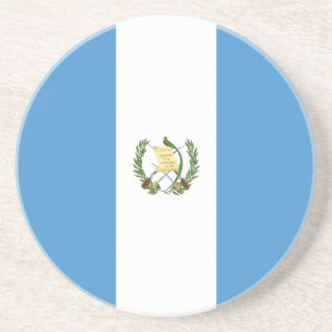 Flagge Guatemalas Getränkeuntersetzer