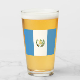 Flagge Guatemalas Glas