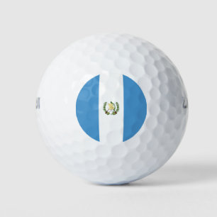 Flagge Guatemalas Golfball