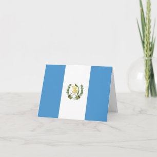 Flagge Guatemalas (Guatemala) Karte