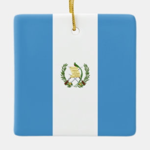 Flagge Guatemalas Keramikornament